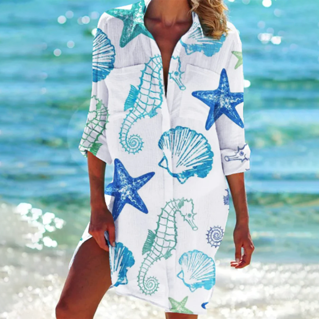 Mara - Vestido camisero elegante