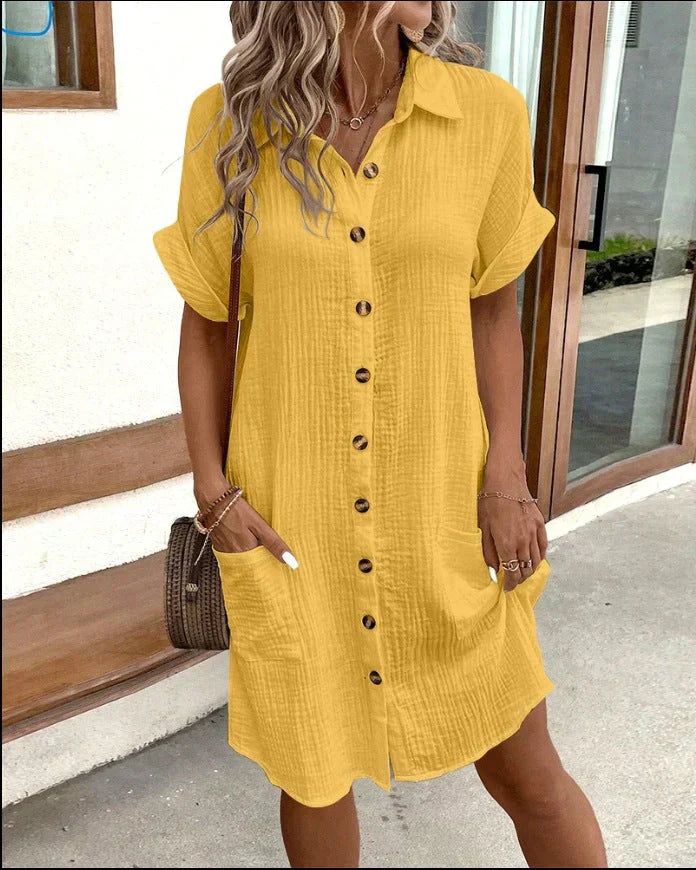 Rica - Vestido de verano cómodo y vaporoso