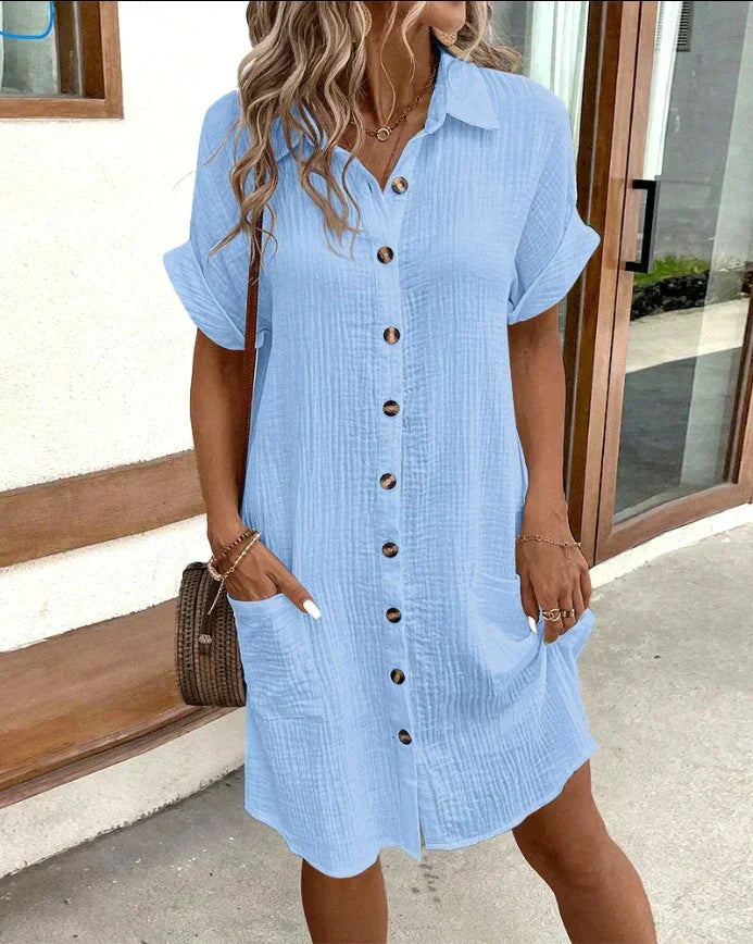 Rica - Vestido de verano cómodo y vaporoso