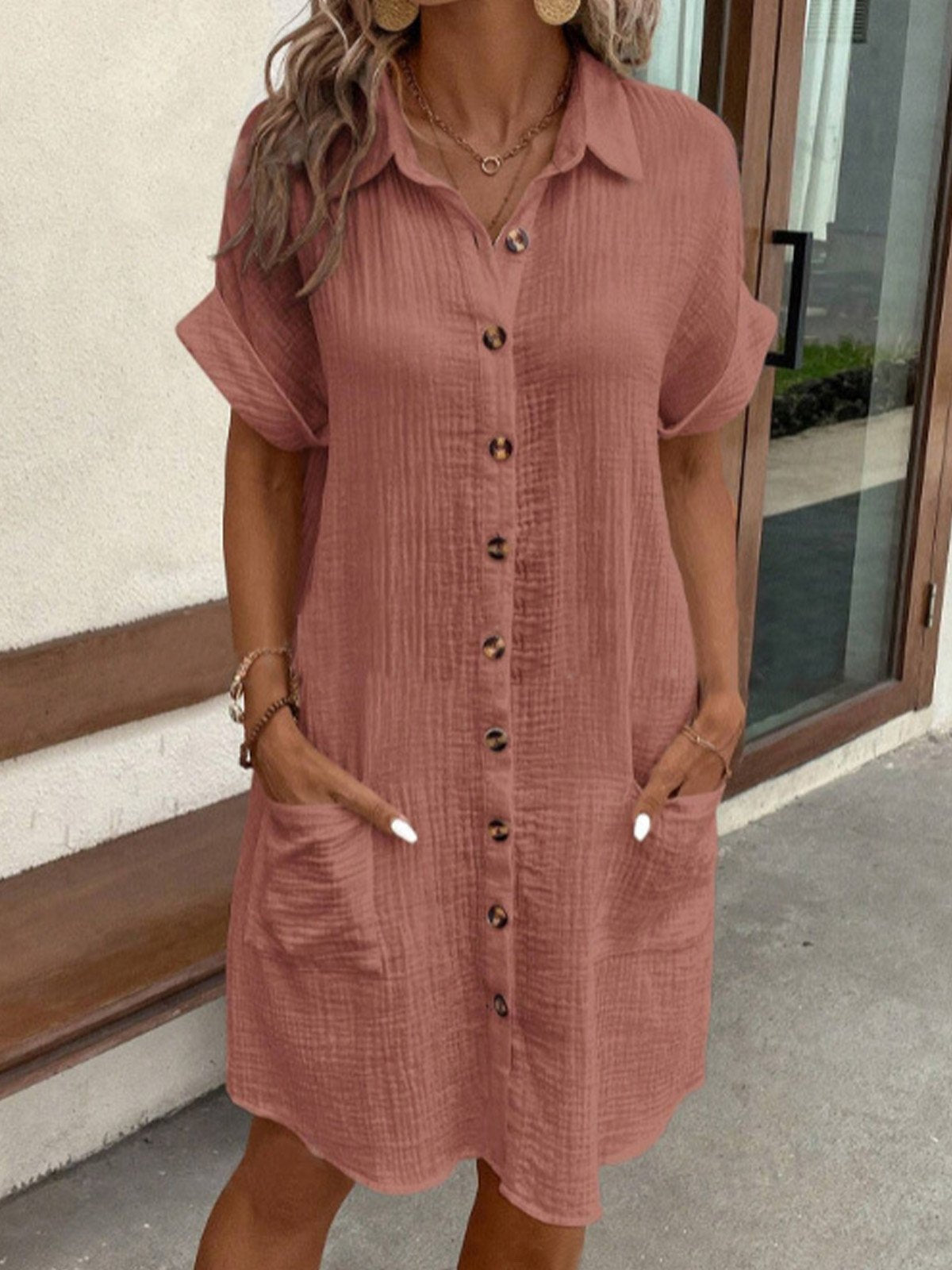 Rica - Vestido de verano cómodo y vaporoso