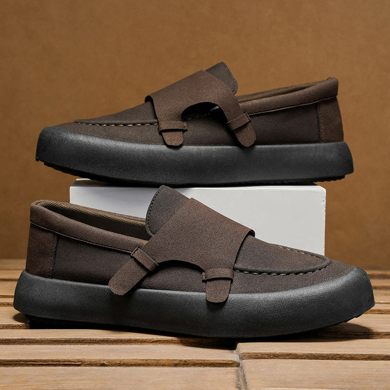 Zapato ortopédico con correa - Lino