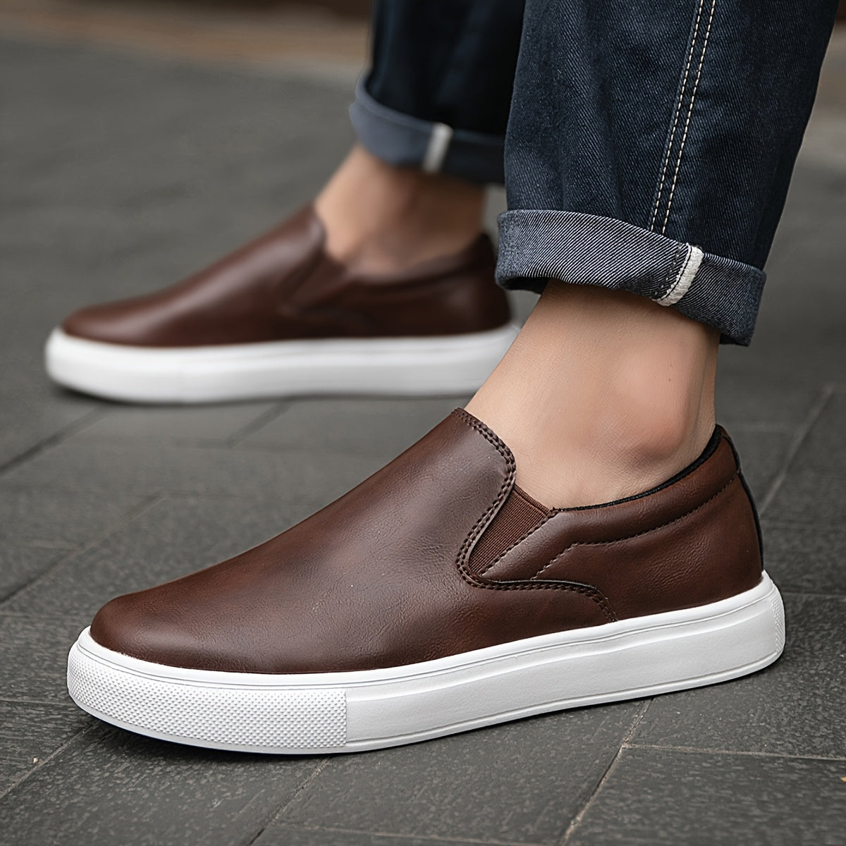 Zapato Slip On Piel - Hamilton