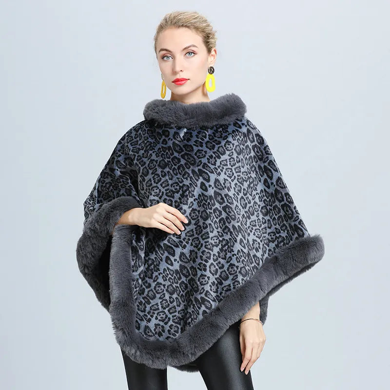 Angélique - Jersey mujer Poncho Manta Top