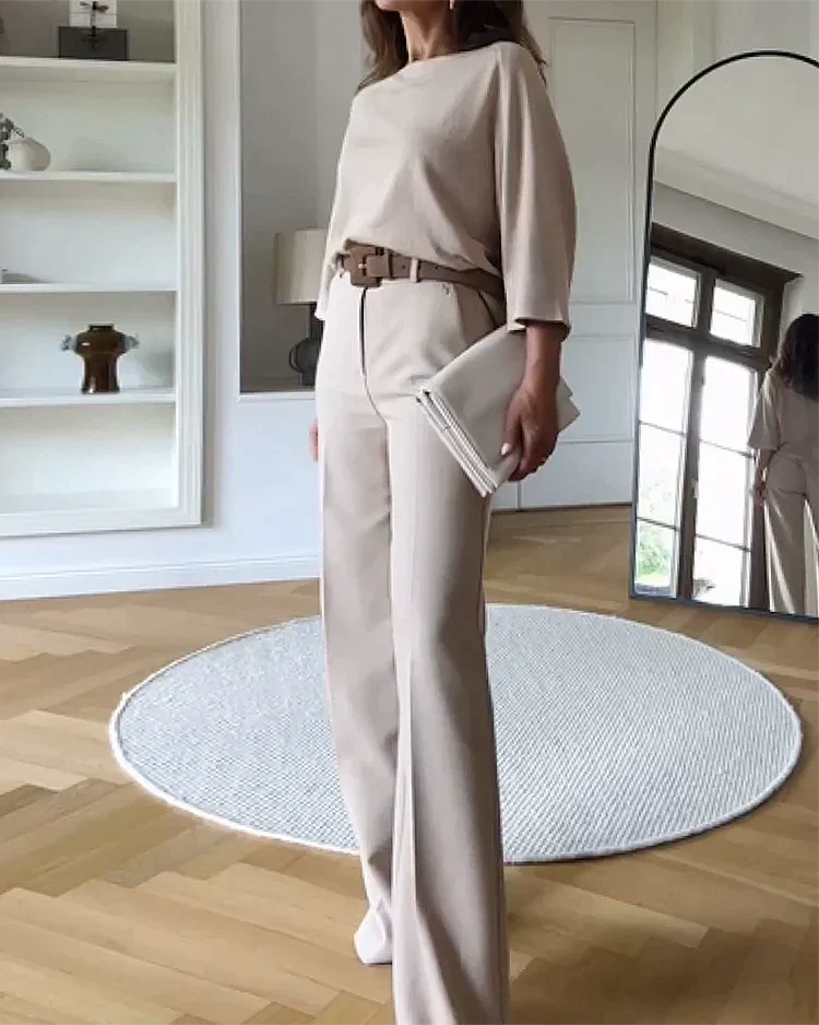 Elena - Elegante conjunto femenino de dos piezas