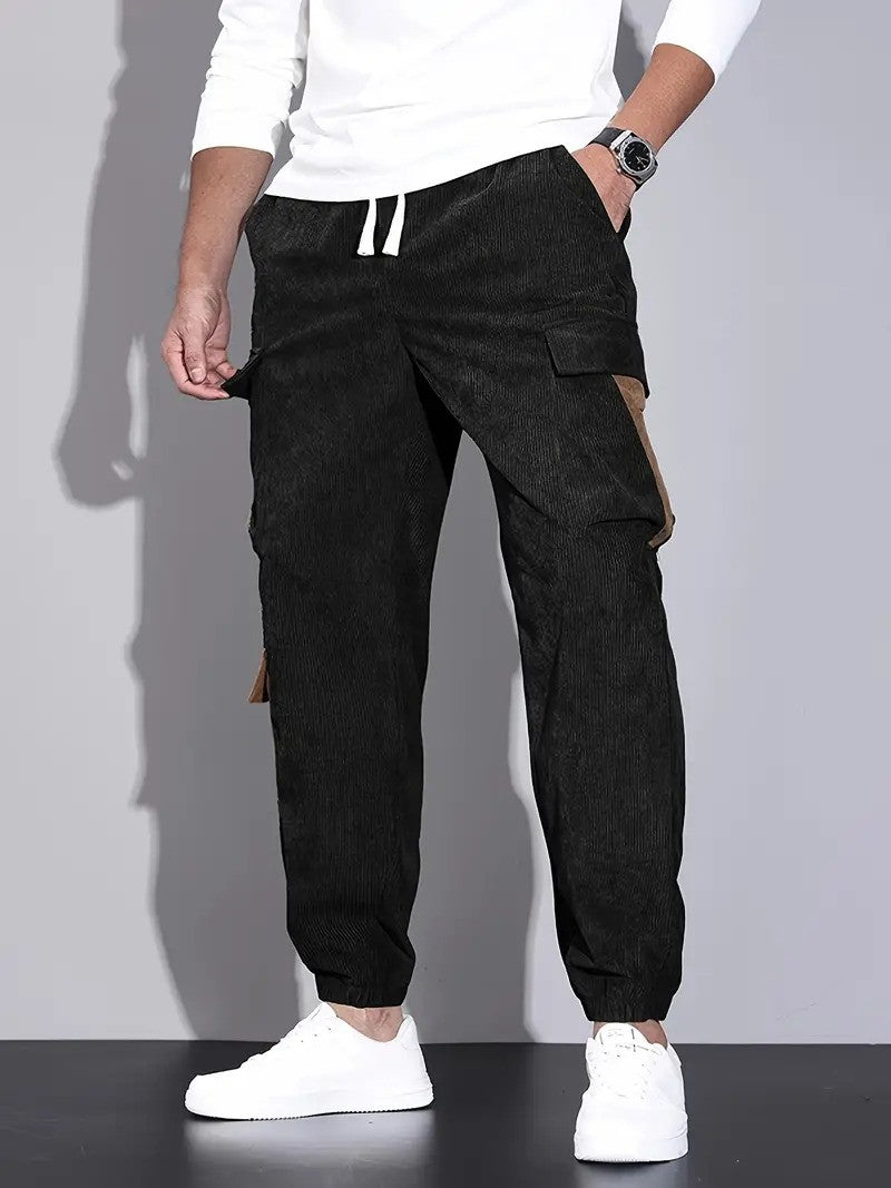 Ricardo - Cómodos pantalones de verano de pana para hombre