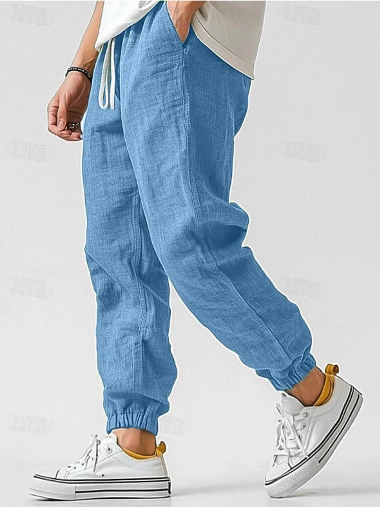 Dario - Cómodo pantalón de verano de lino