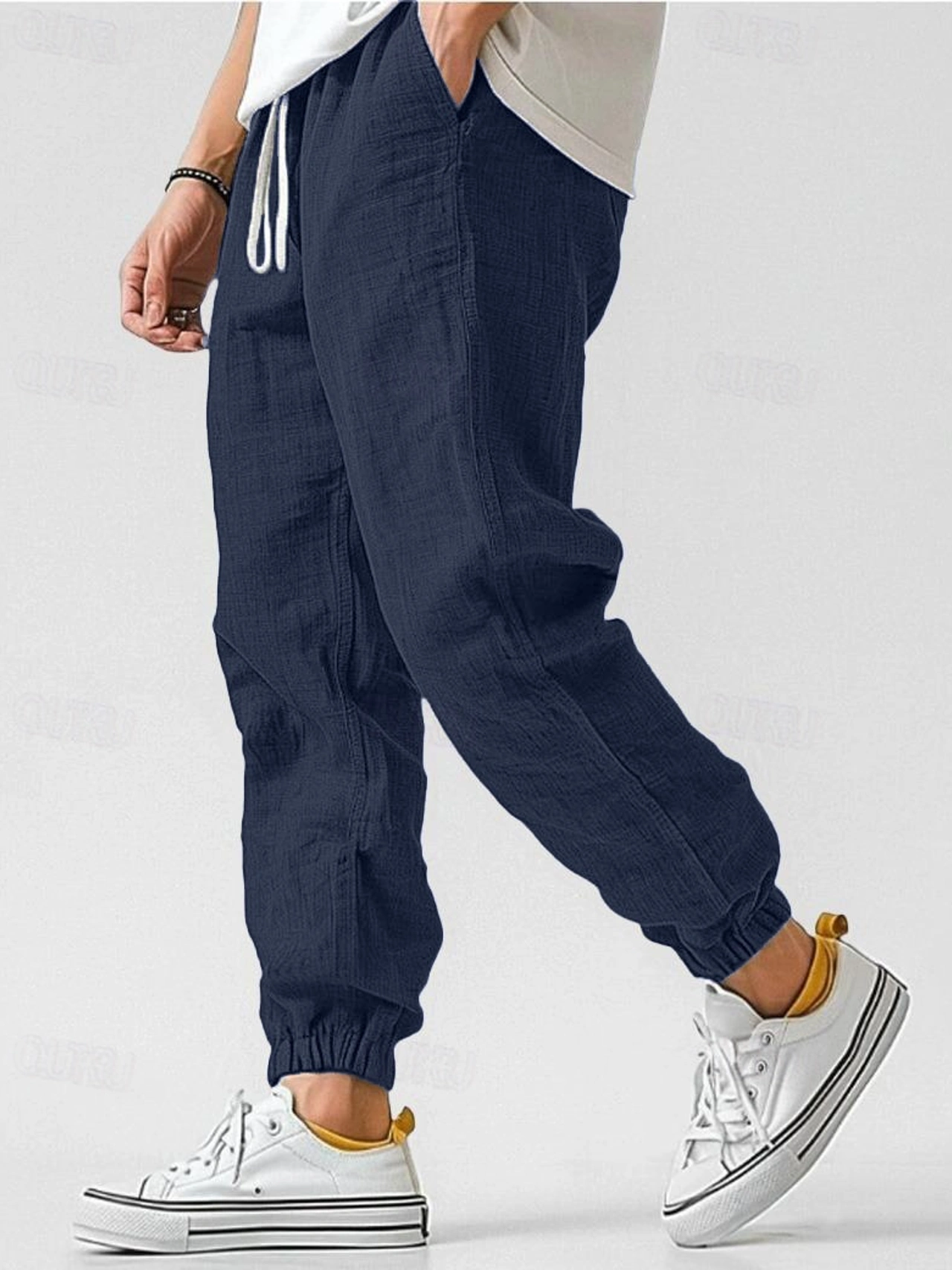 Dario - Cómodo pantalón de verano de lino
