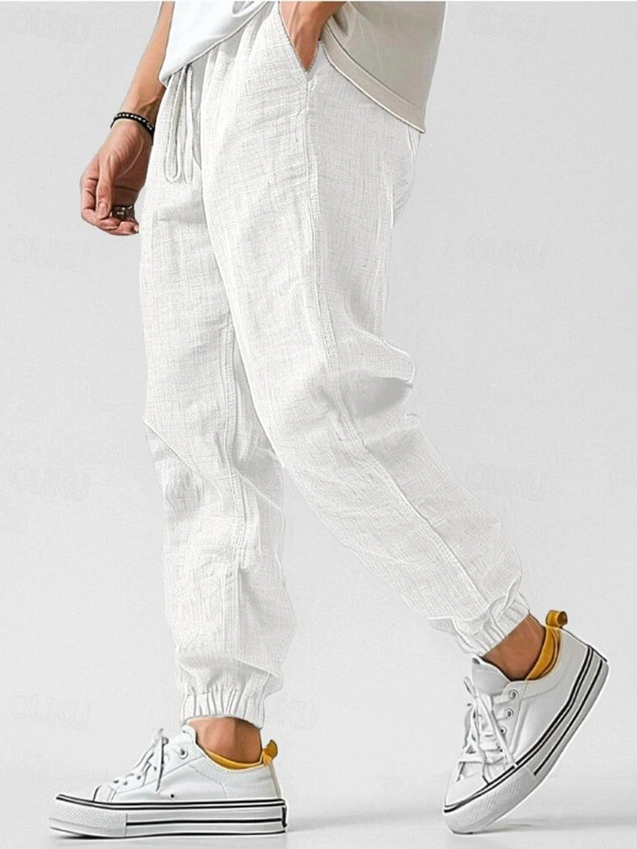 Dario - Cómodo pantalón de verano de lino