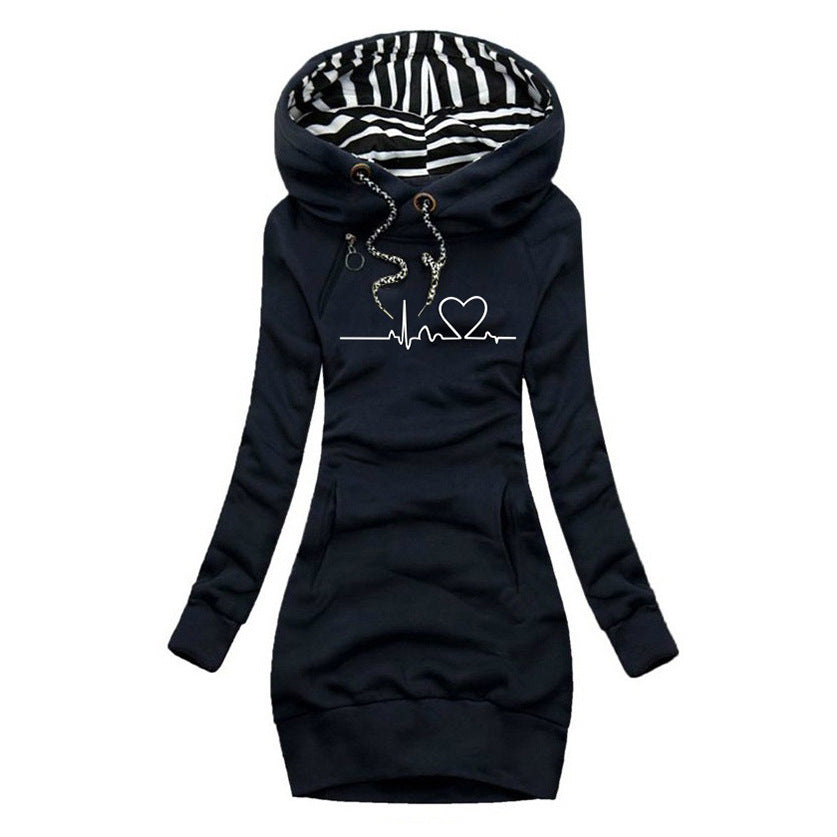Vestido jersey Cécile - Elegante y cálido para los días de frío