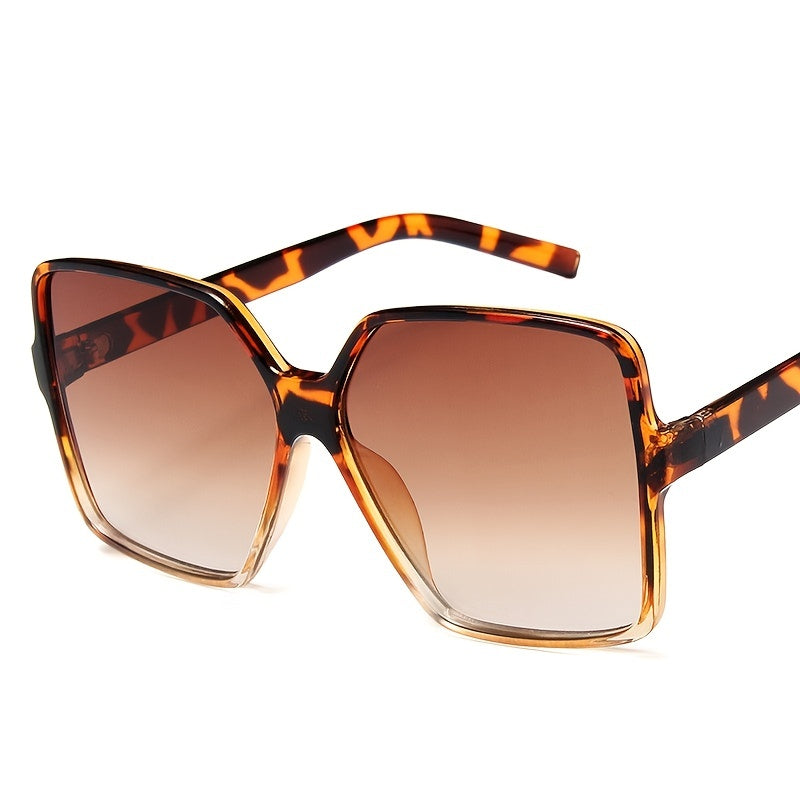 Nolly - Gafas de sol cuadradas con degradado de color
