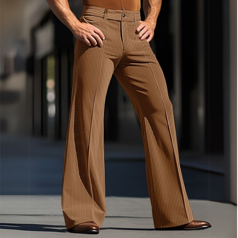 Andrew - Pantalones de traje de pana para el verano