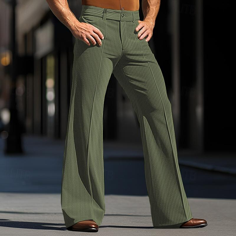 Andrew - Pantalones de traje de pana para el verano
