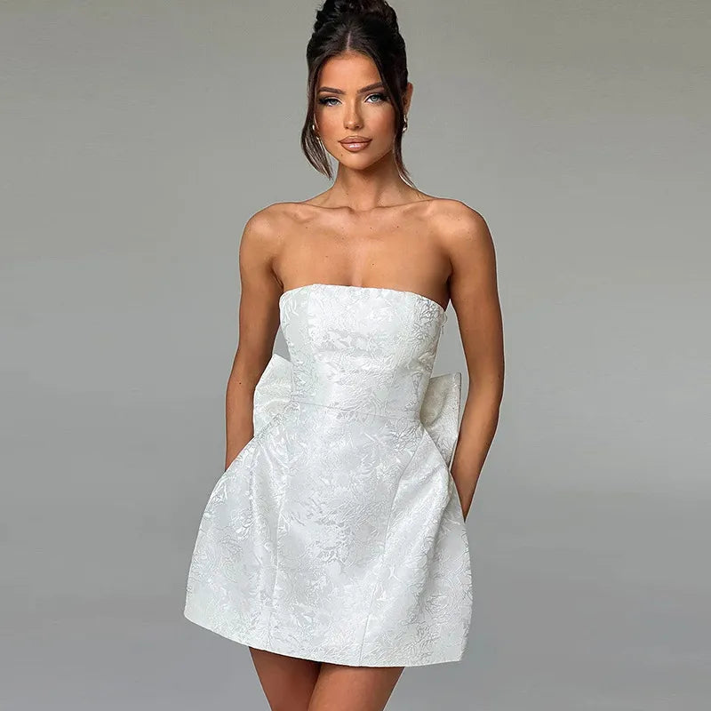 Zuzanna - Vestido Jacquard Floral