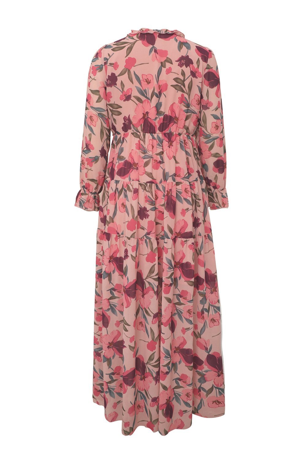 Aloisa - Maxi vestido estampado con escote en V