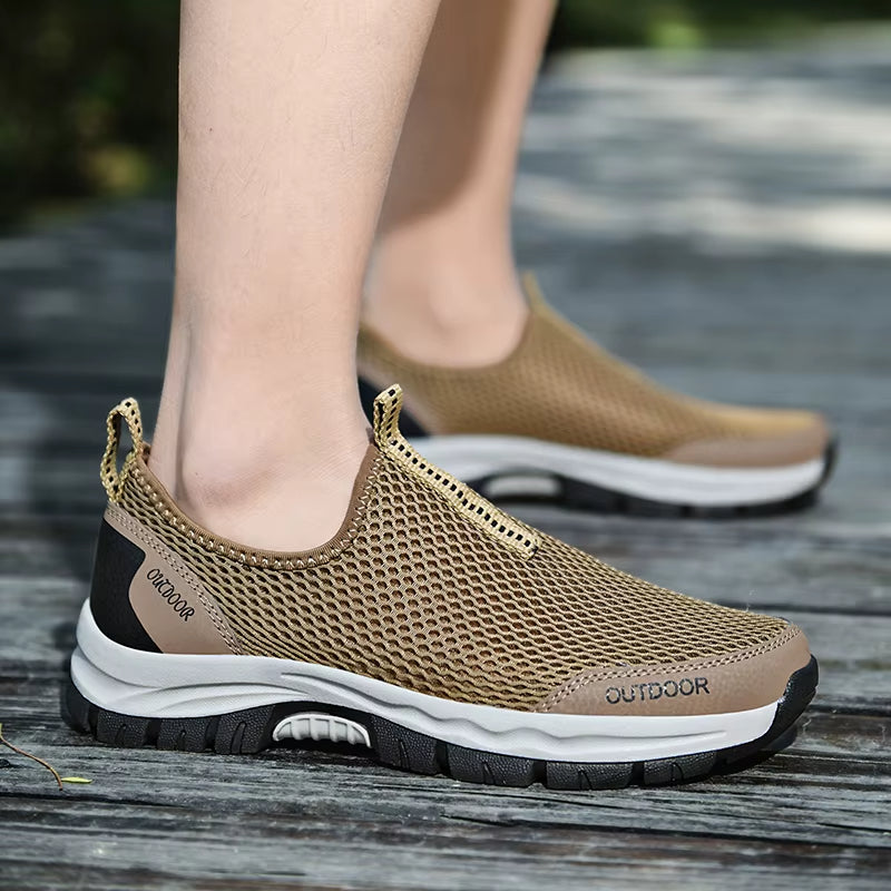 Zapatos para hombre de malla ligera transpirable con suela antideslizante - Bruno