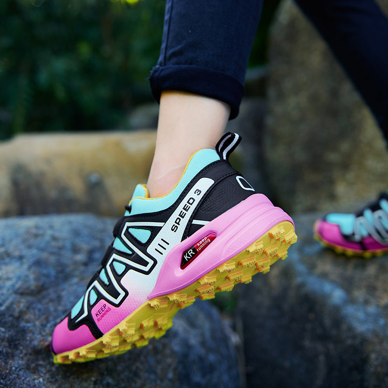 Pin Speed 3 – Botas de montaña ligeras para hombre y mujer, antideslizantes y cómodas