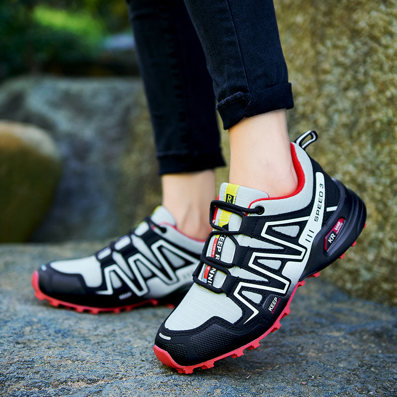 Pin Speed 3 – Botas de montaña ligeras para hombre y mujer, antideslizantes y cómodas