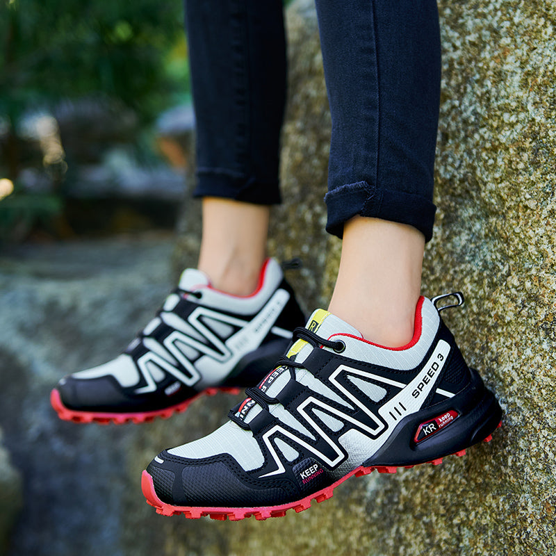 Pin Speed 3 – Botas de montaña ligeras para hombre y mujer, antideslizantes y cómodas