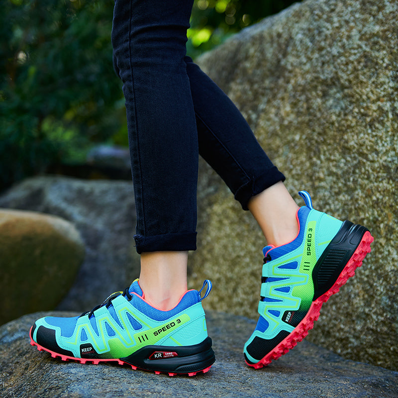 Pin Speed 3 – Botas de montaña ligeras para hombre y mujer, antideslizantes y cómodas