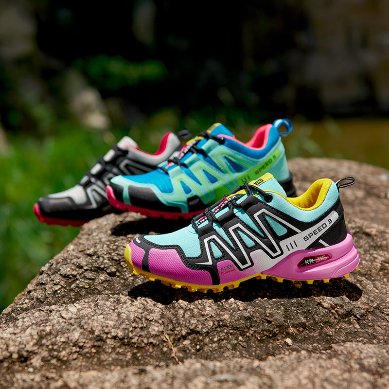Pin Speed 3 – Botas de montaña ligeras para hombre y mujer, antideslizantes y cómodas