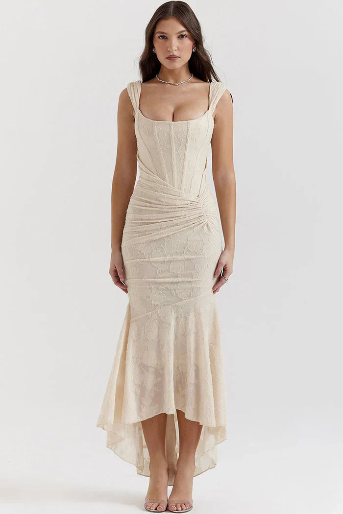 Celeste Fishtail - Maxivestido