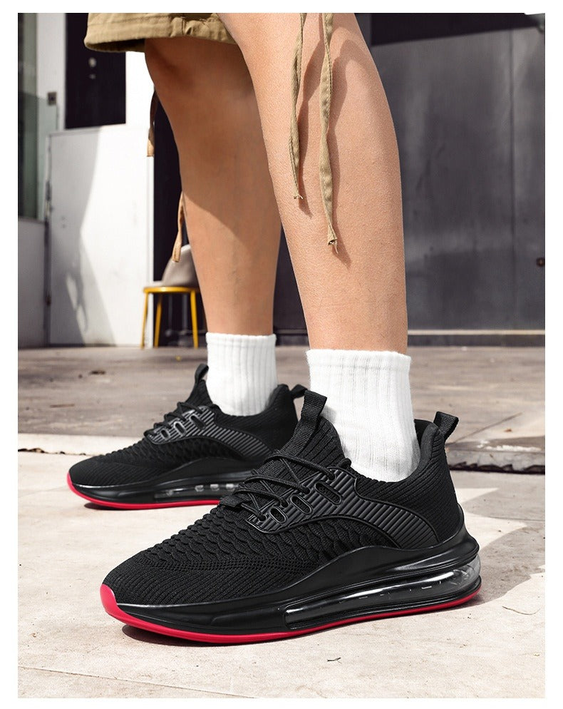 Zapatillas deportivas para hombre tejido transpirable suela con cámara de aire - Elías