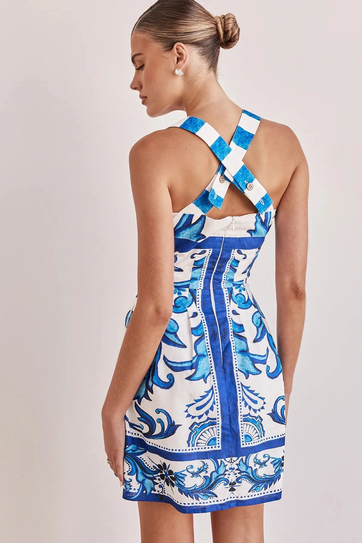 Samira - Vestido Estampado de Verano para Mujer