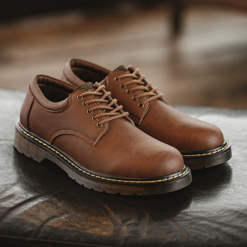 Zapatos bajos hombre cuero genuino estilo casual - Ernesto
