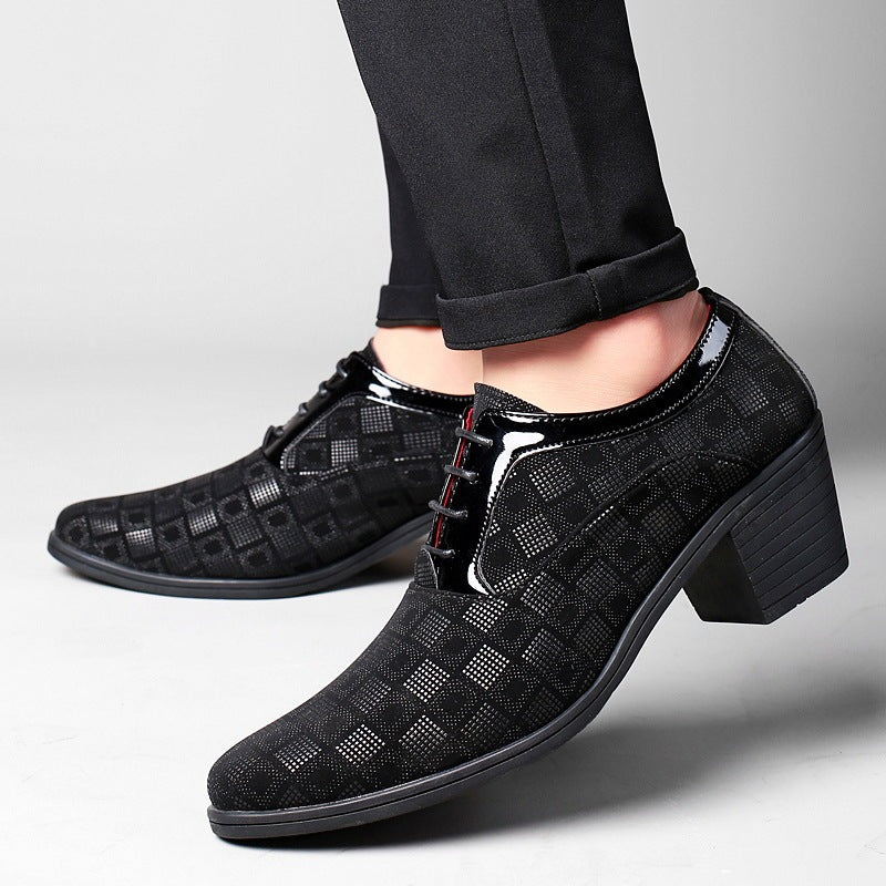 Zapatos de hombre con tacón en punta - Enric