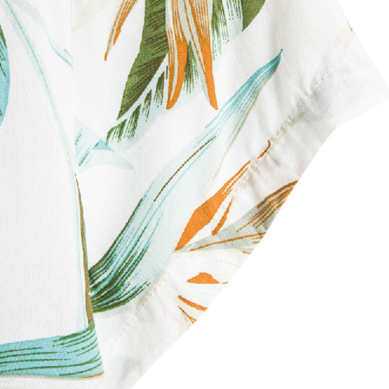 Camisa casual de vacaciones con estampado para hombre