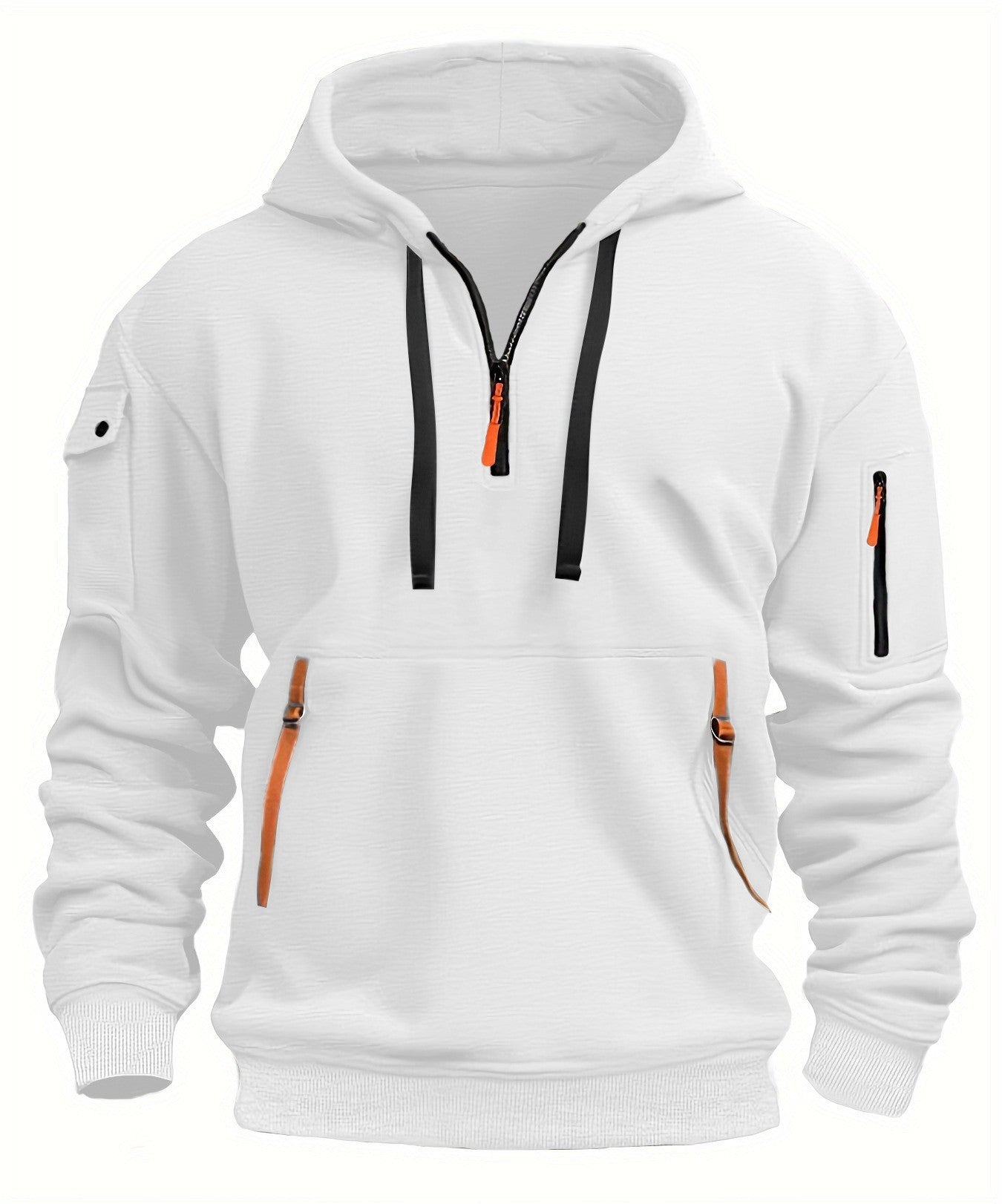 Sudadera hombre con capucha y bolsillos - Cesar