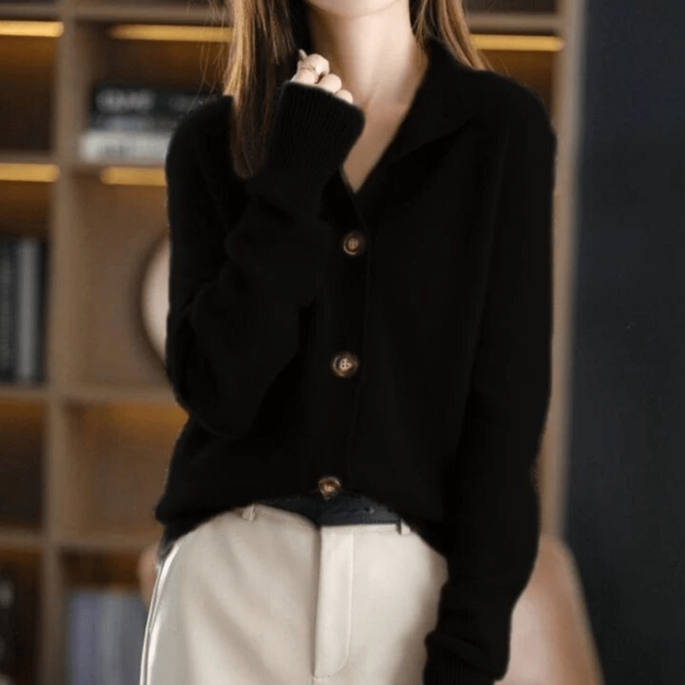 Anika - Elegante cárdigan de punto