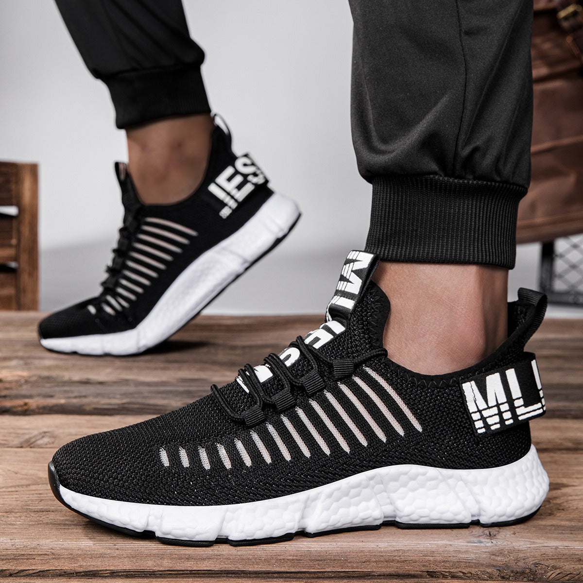 Zapatillas deportivas para mujer tejido transpirable suela ergonómica - Marisol