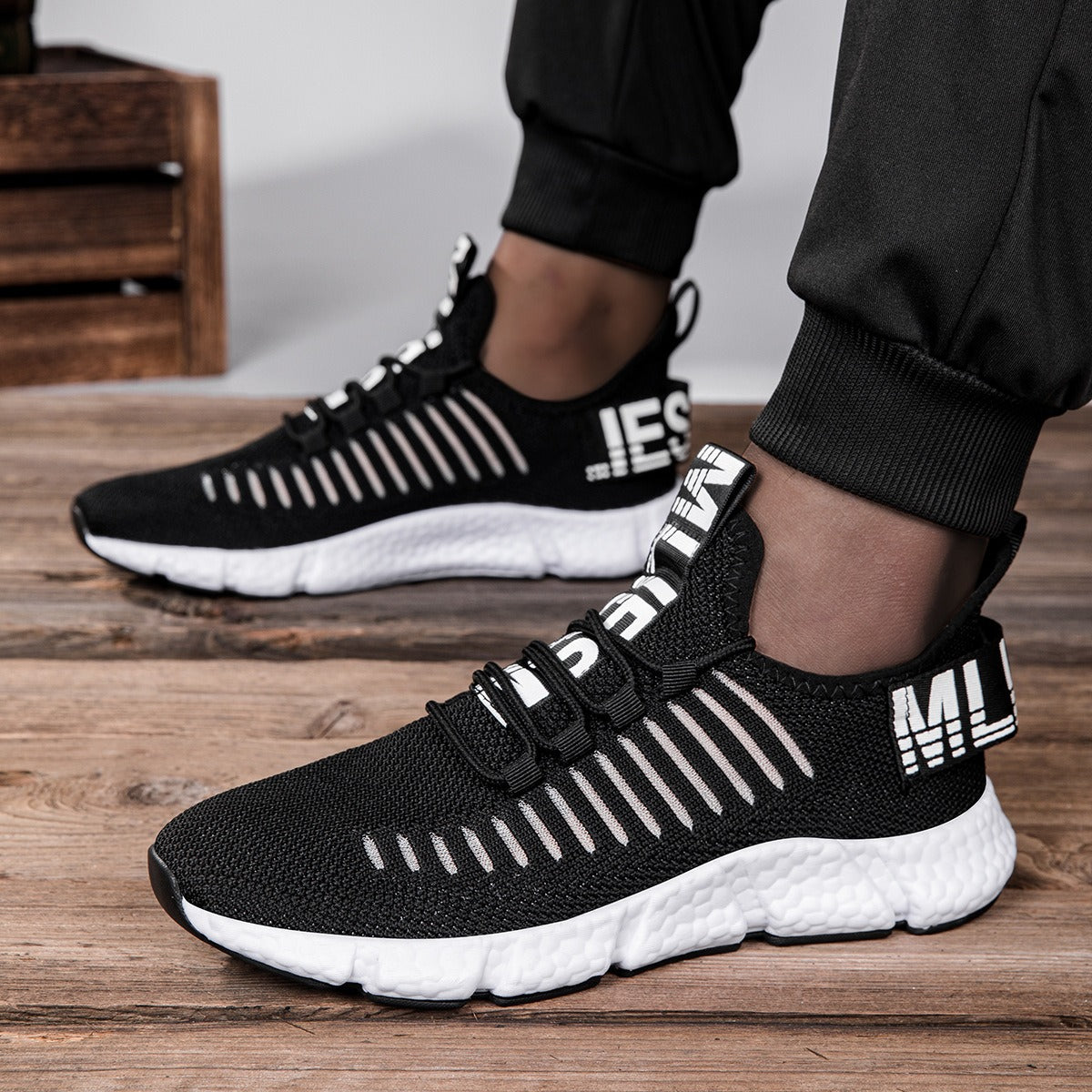 Zapatillas deportivas para mujer tejido transpirable suela ergonómica - Marisol