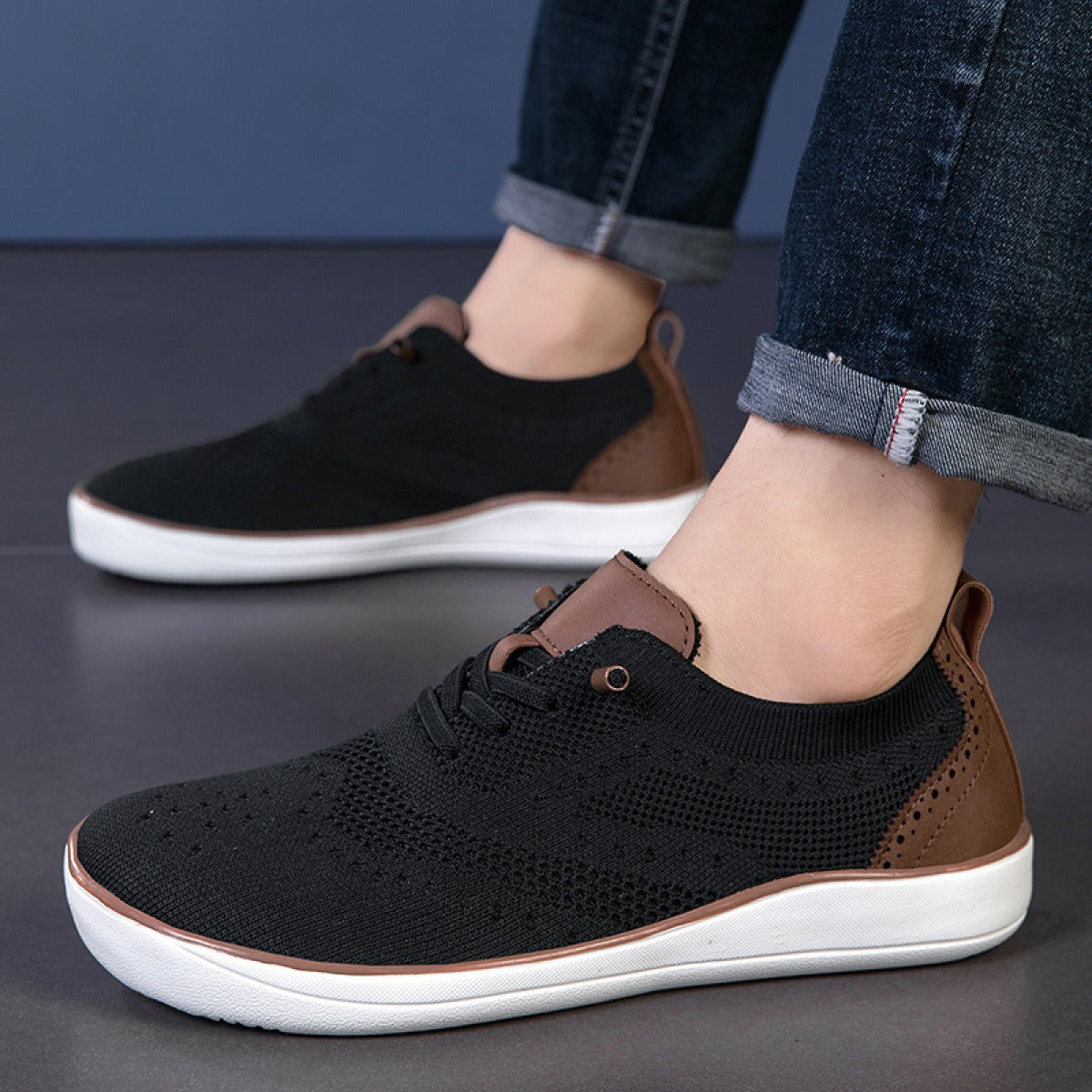 Zapatillas hombre tejido transpirable - Lior