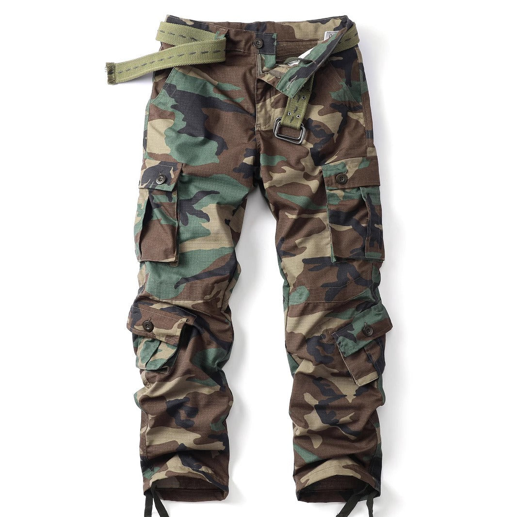 Pantalón cargo hombre camuflaje algodón táctico - Lars