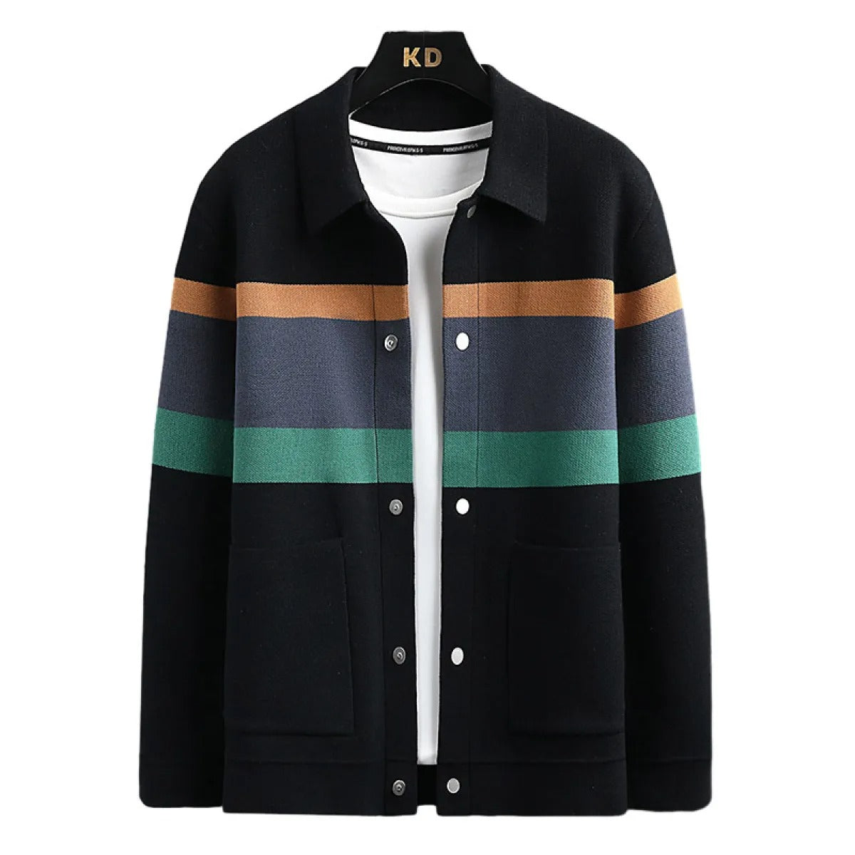 Chaqueta de hombre con franjas multicolor - Dorian