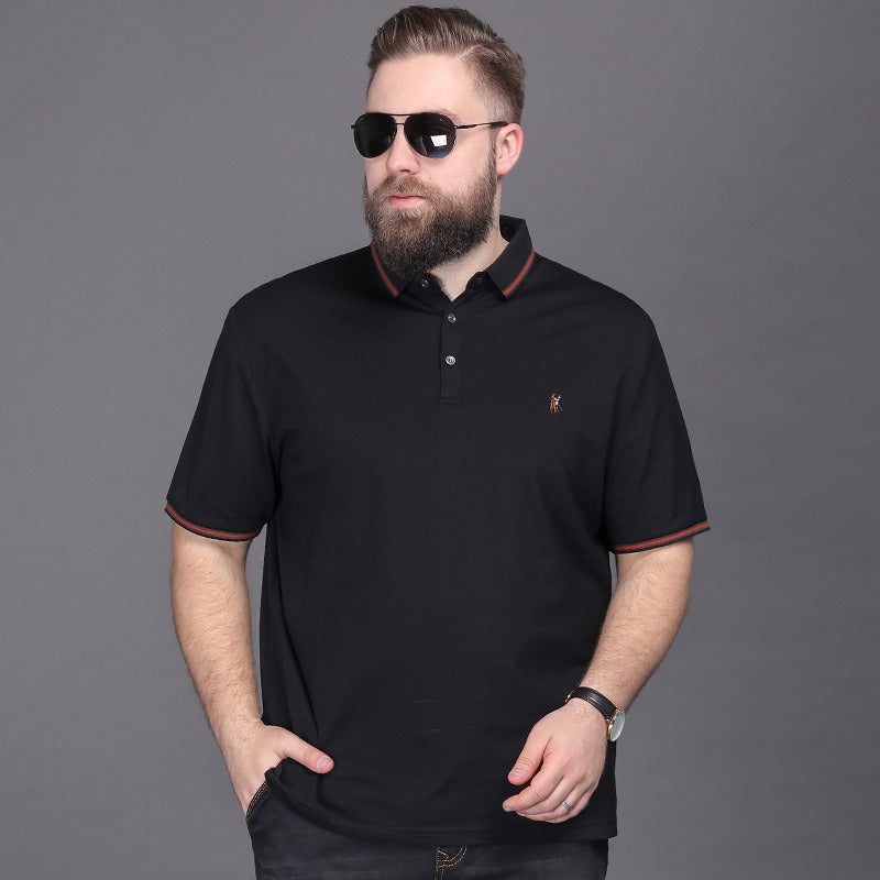 Polo hombre algodón piqué clásico cuello contraste - Henrik