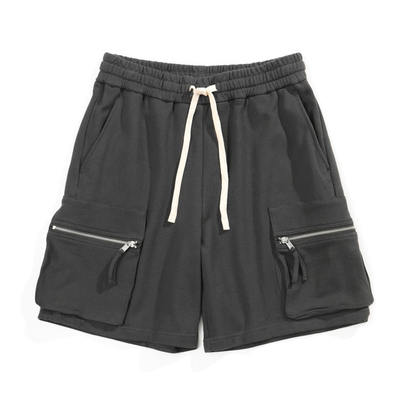 Pantalón corto cargo para hombre de algodón elástico - Milo