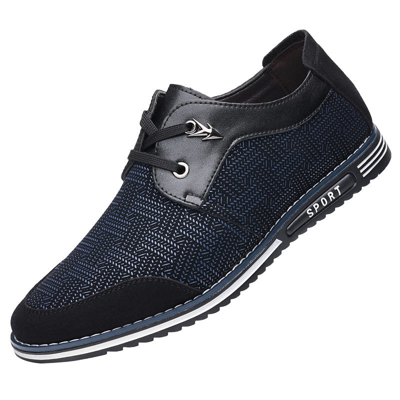 Zapatos casuales hombre tejido texturizado estilo urbano - Noud