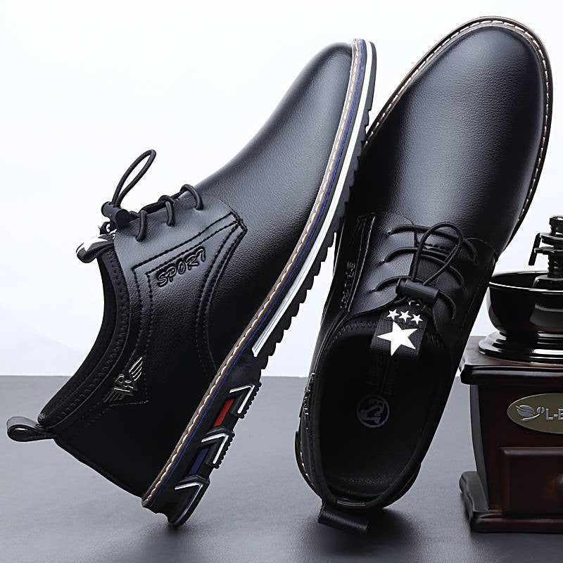 Zapatos casuales para hombre de cuero sintético diseño urbano - Mauro