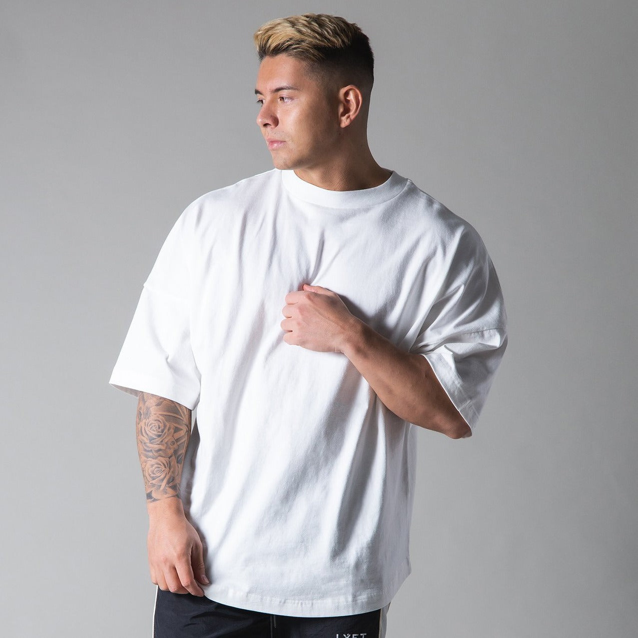 Camiseta hombre algodón corte holgado manga corta - Jacob