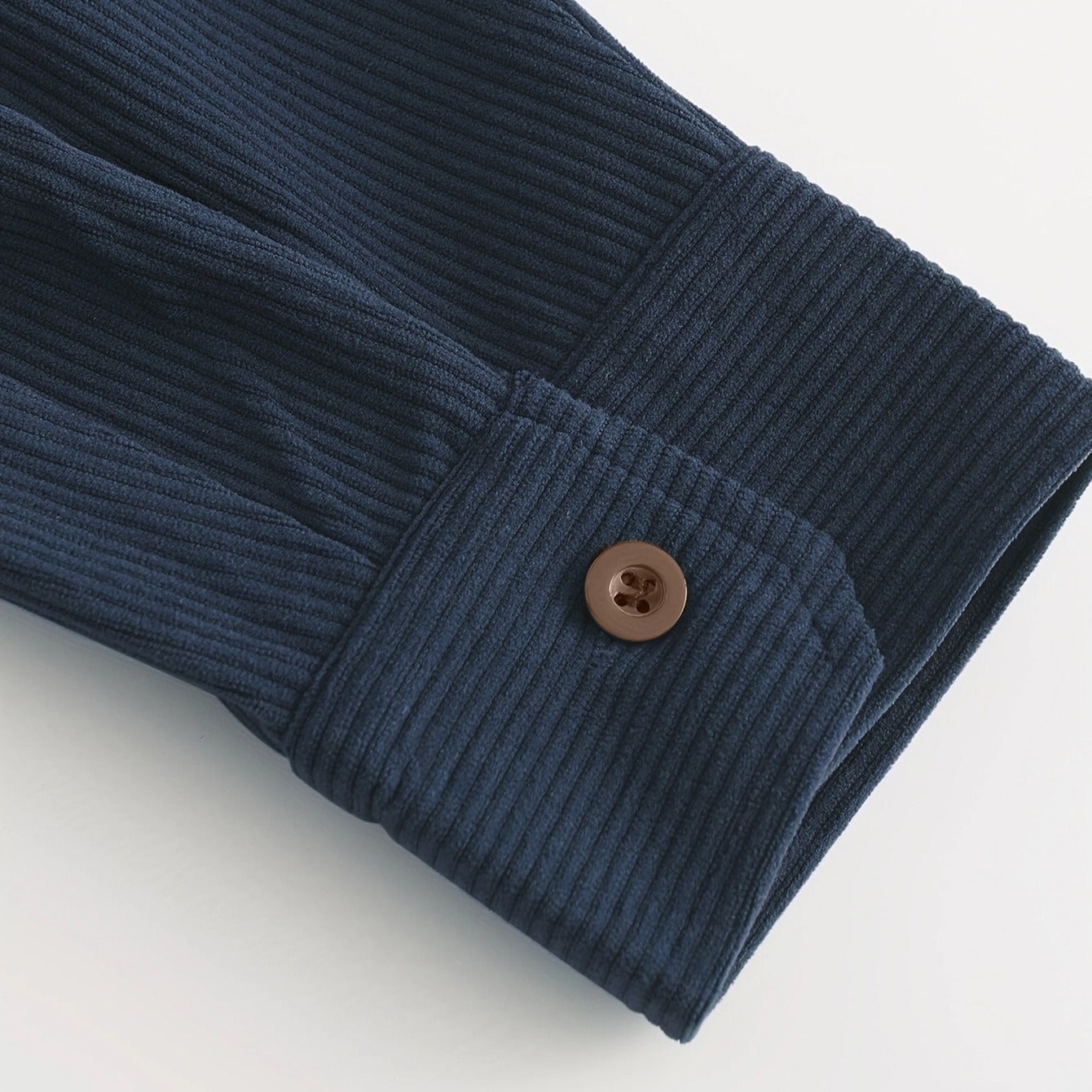 Sobrecamisa hombre pana bolsillos frontales estilo casual - Rian