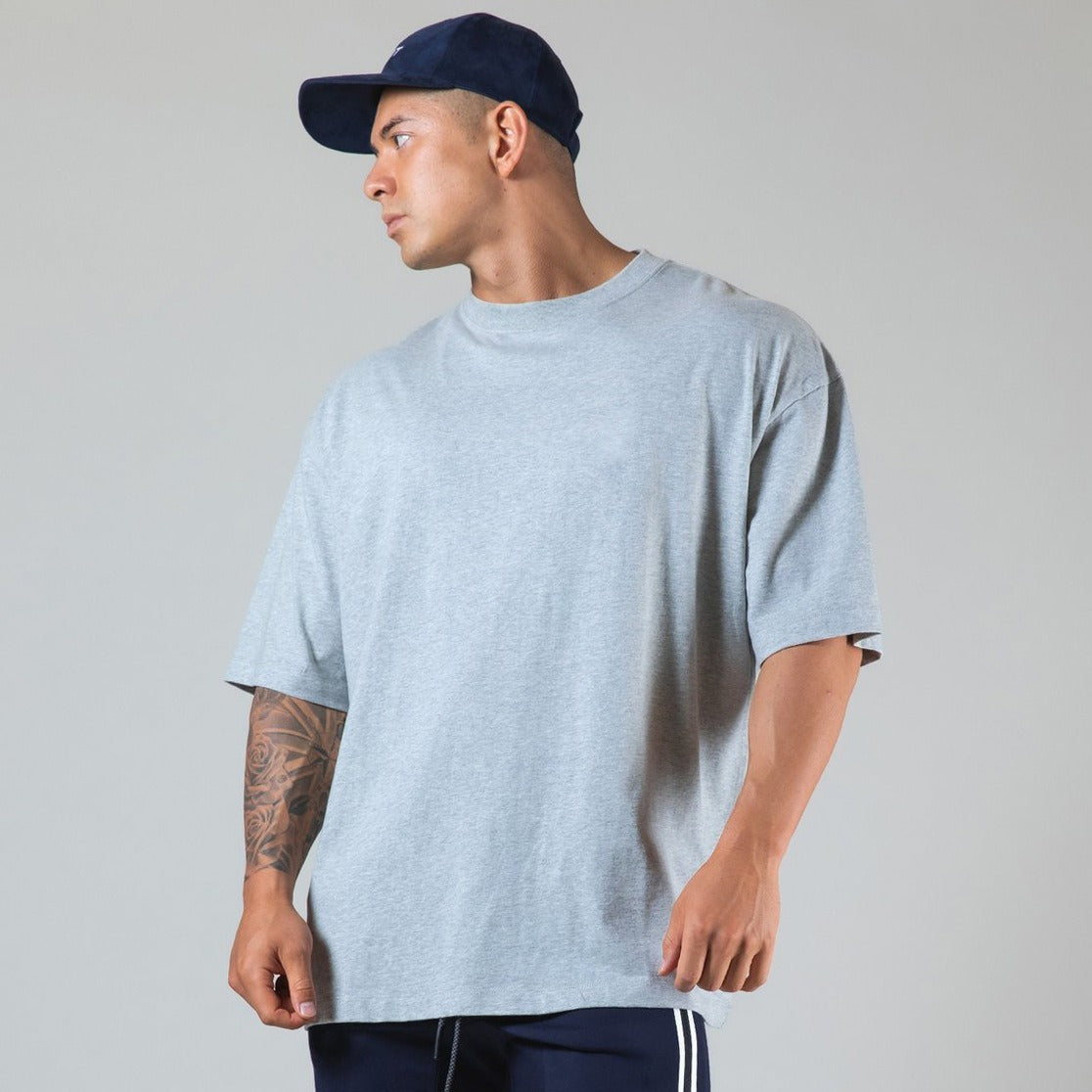Camiseta hombre algodón corte holgado manga corta - Jacob