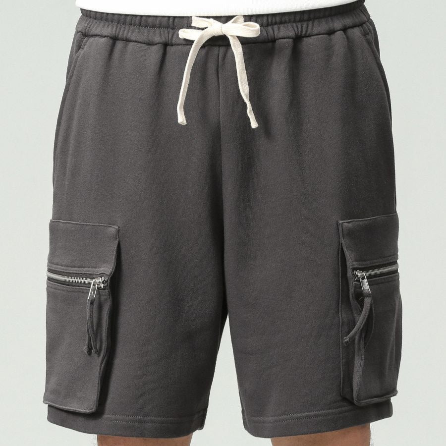 Pantalón corto cargo para hombre de algodón elástico - Milo