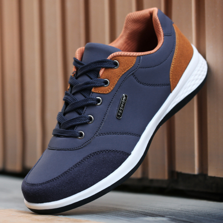Zapatillas deportivas para hombre de piel sintética estilo casual - Óscar