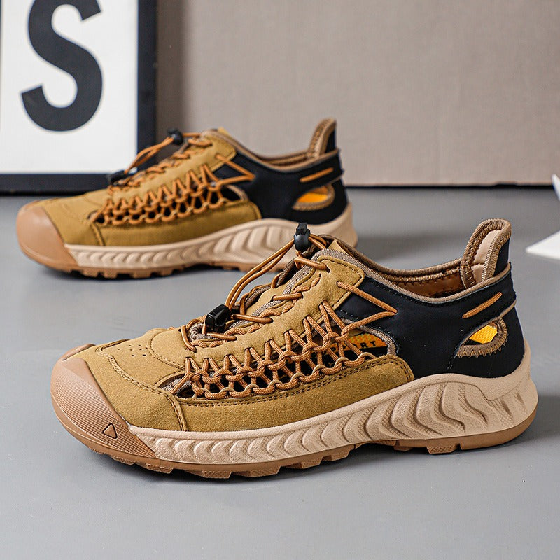 Zapatillas transpirables con cordón rápido - Brevik