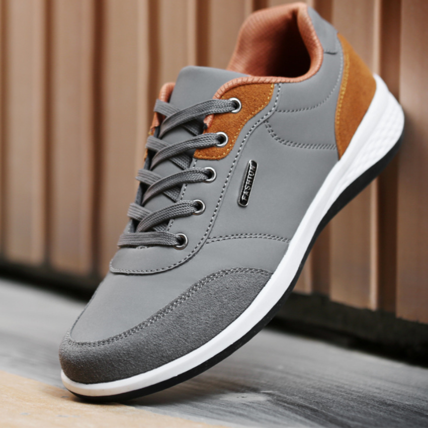 Zapatillas deportivas para hombre de piel sintética estilo casual - Óscar