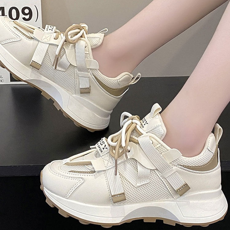 Zapatillas deportivas para mujer con malla transpirable estilo urbano - Noelia