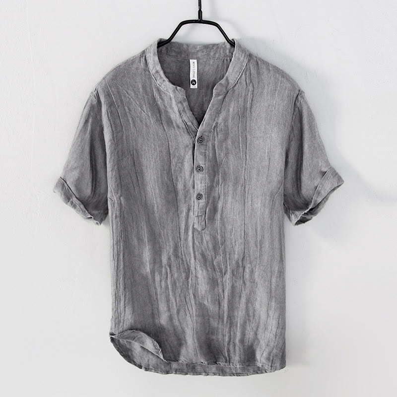 Noah - Camisa de lino para hombre ligera y elegante